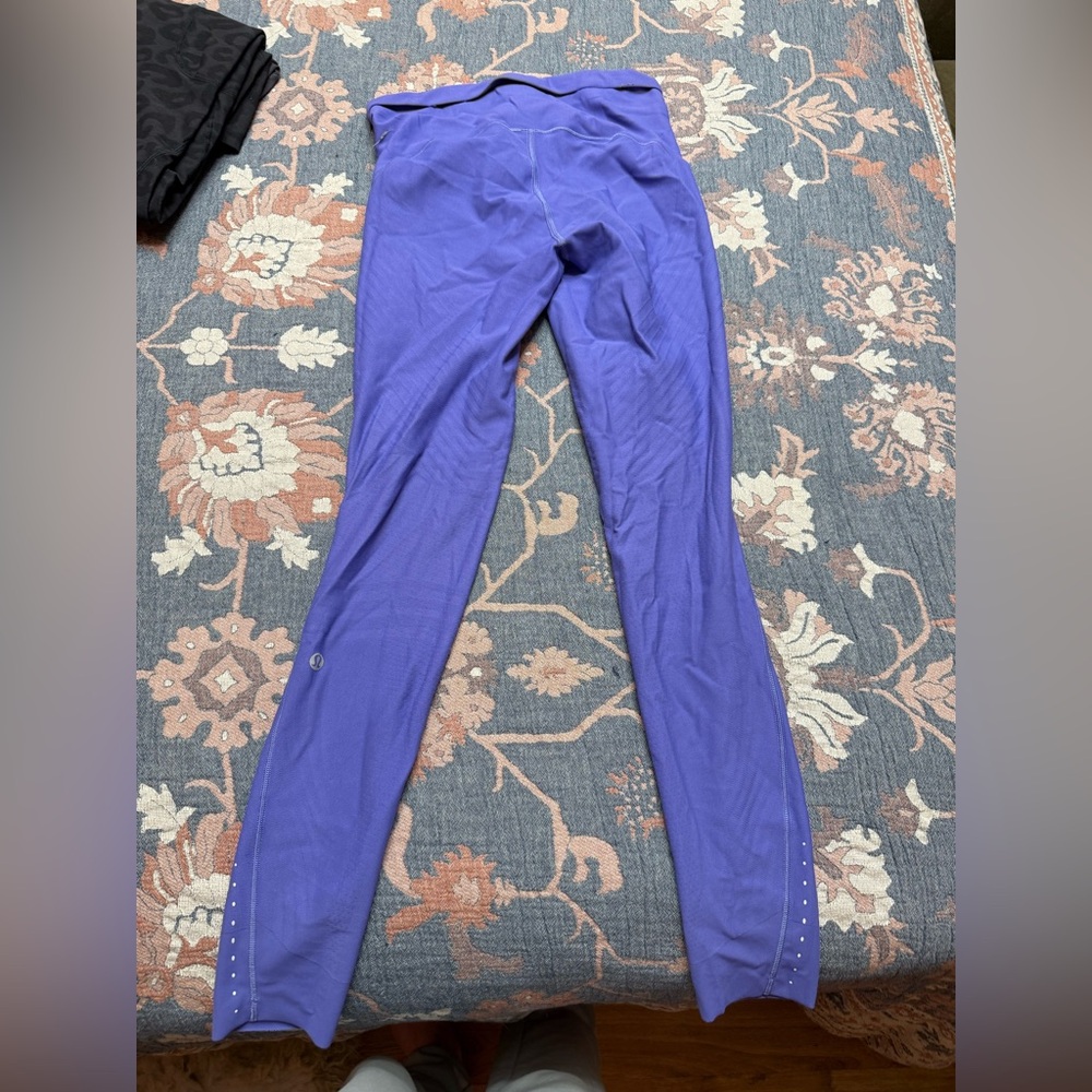 Lululemon sensiknit purple tights